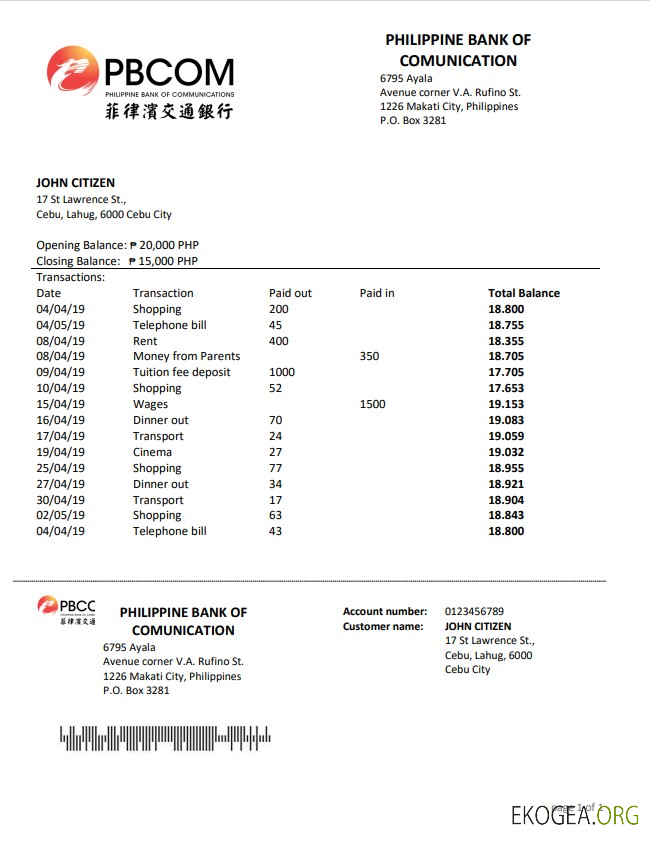 Banque philippine de communications